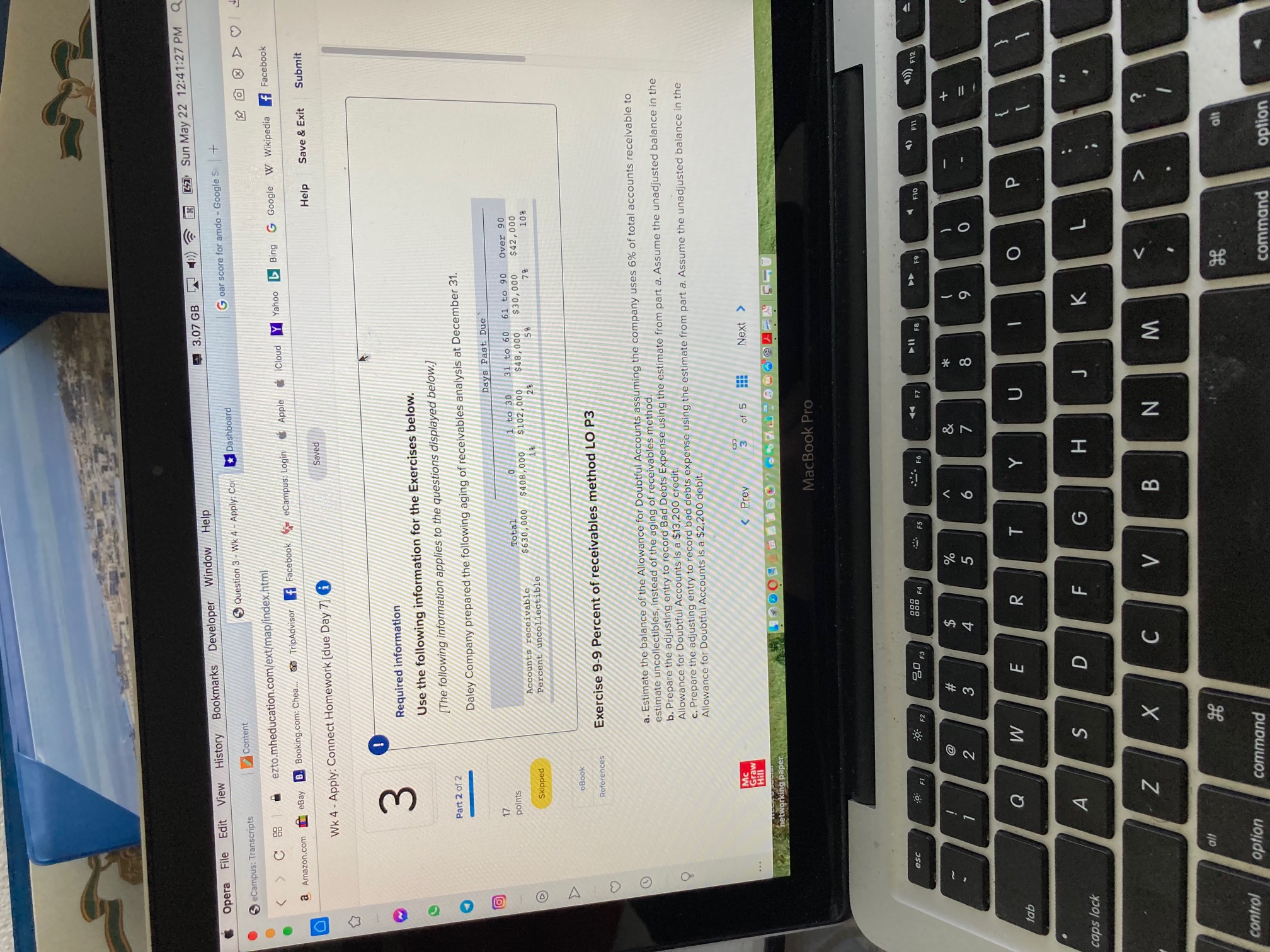 Need help solving this test question. Thank you in advance for your