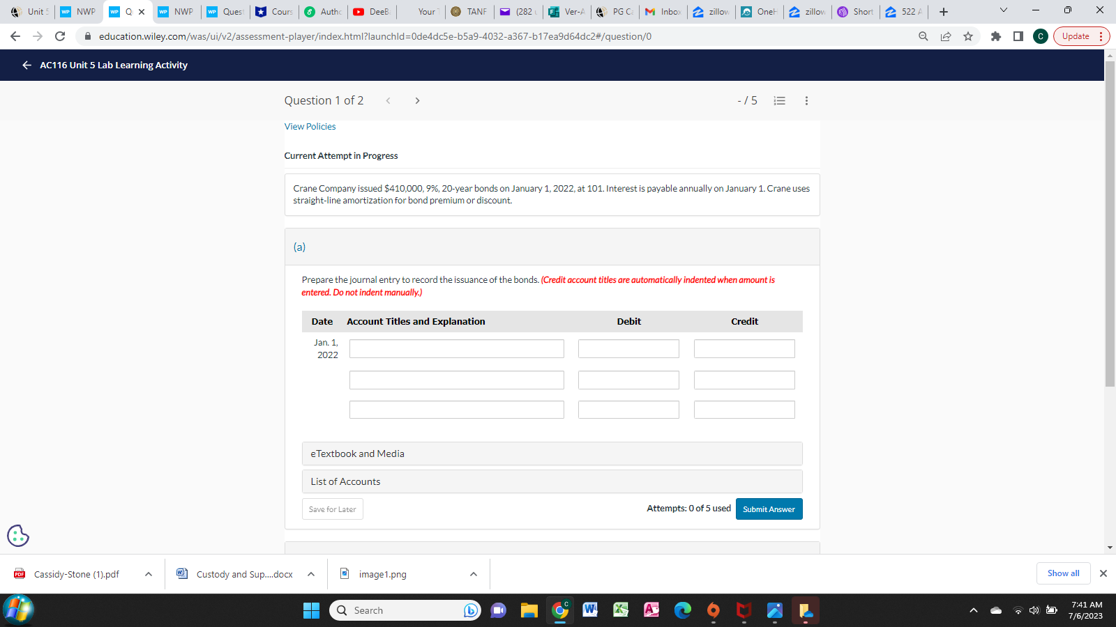 2023 PDF Cassidy-Stone (1).pdf Custody and Sup..docx ~ image1.png Show all X