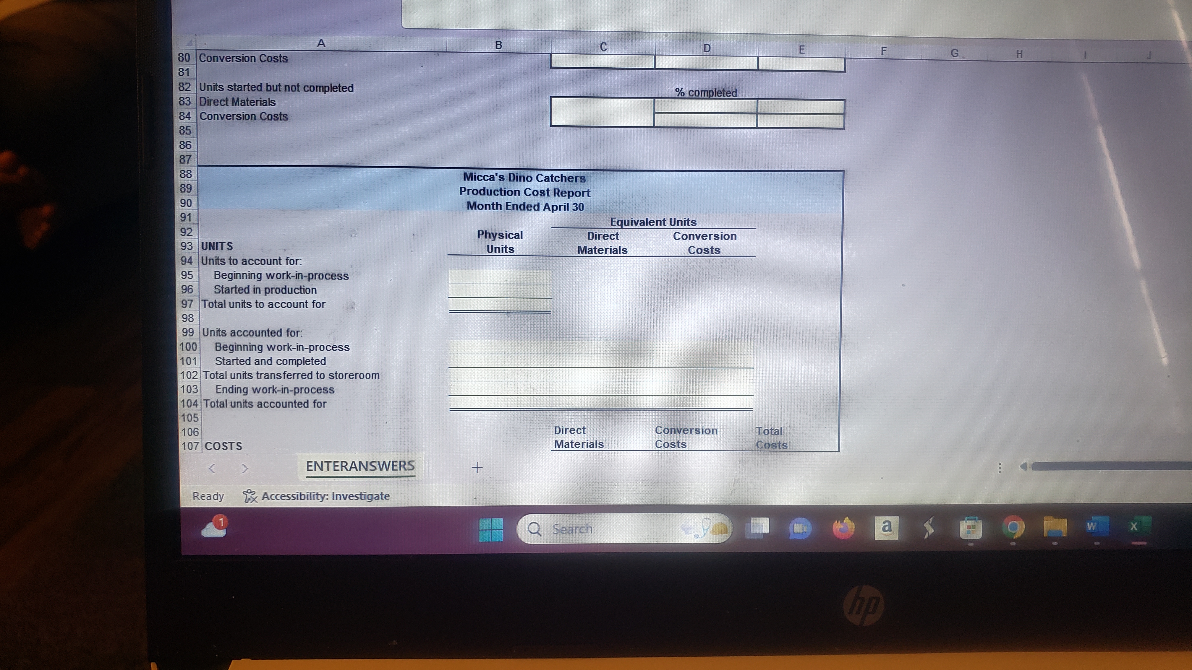 their mouths. At the end of March, there were 1,200 units in