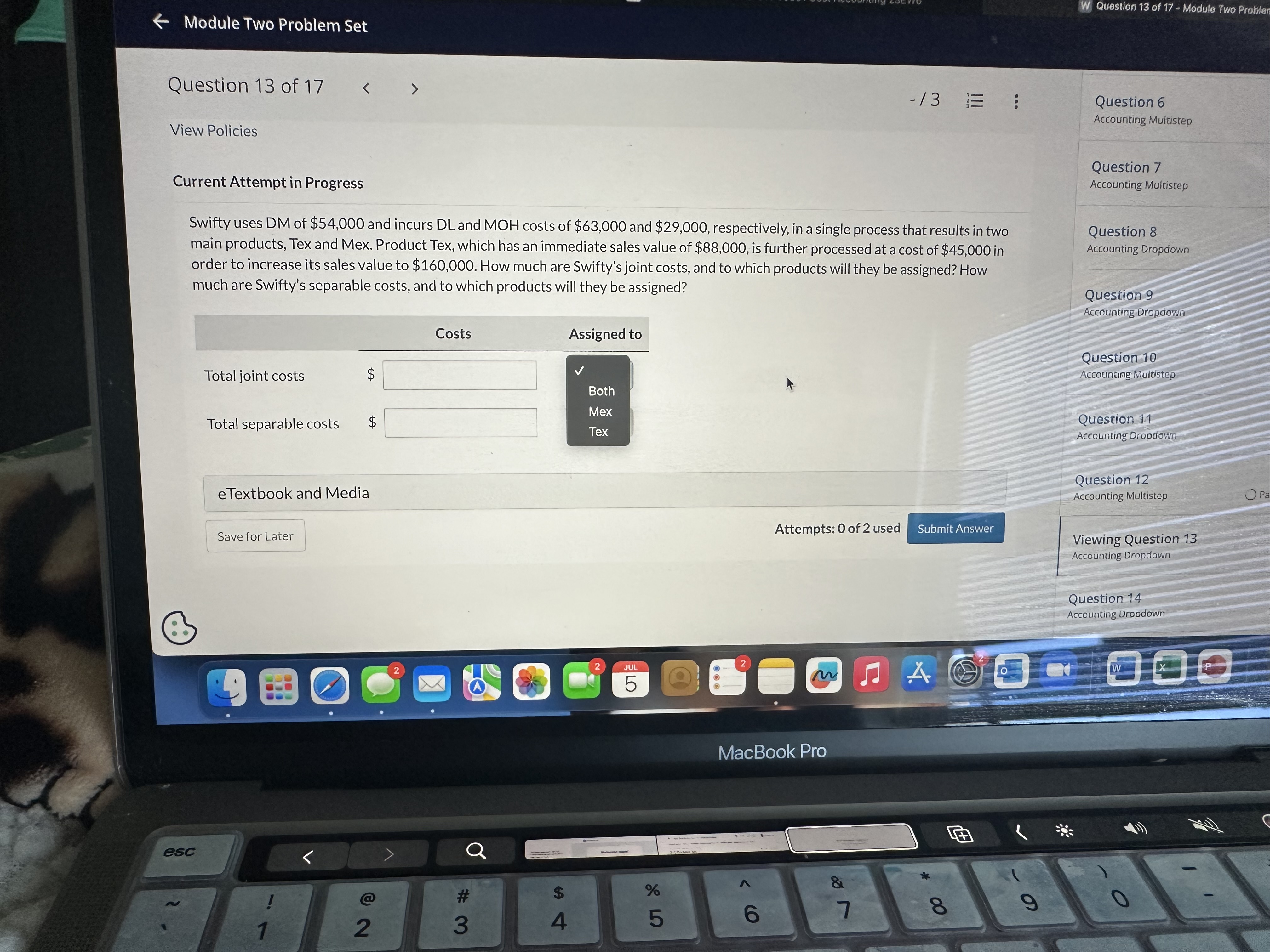 commission-based compensation plan (save $20,000 in salary; incur $1.60 per unit sold