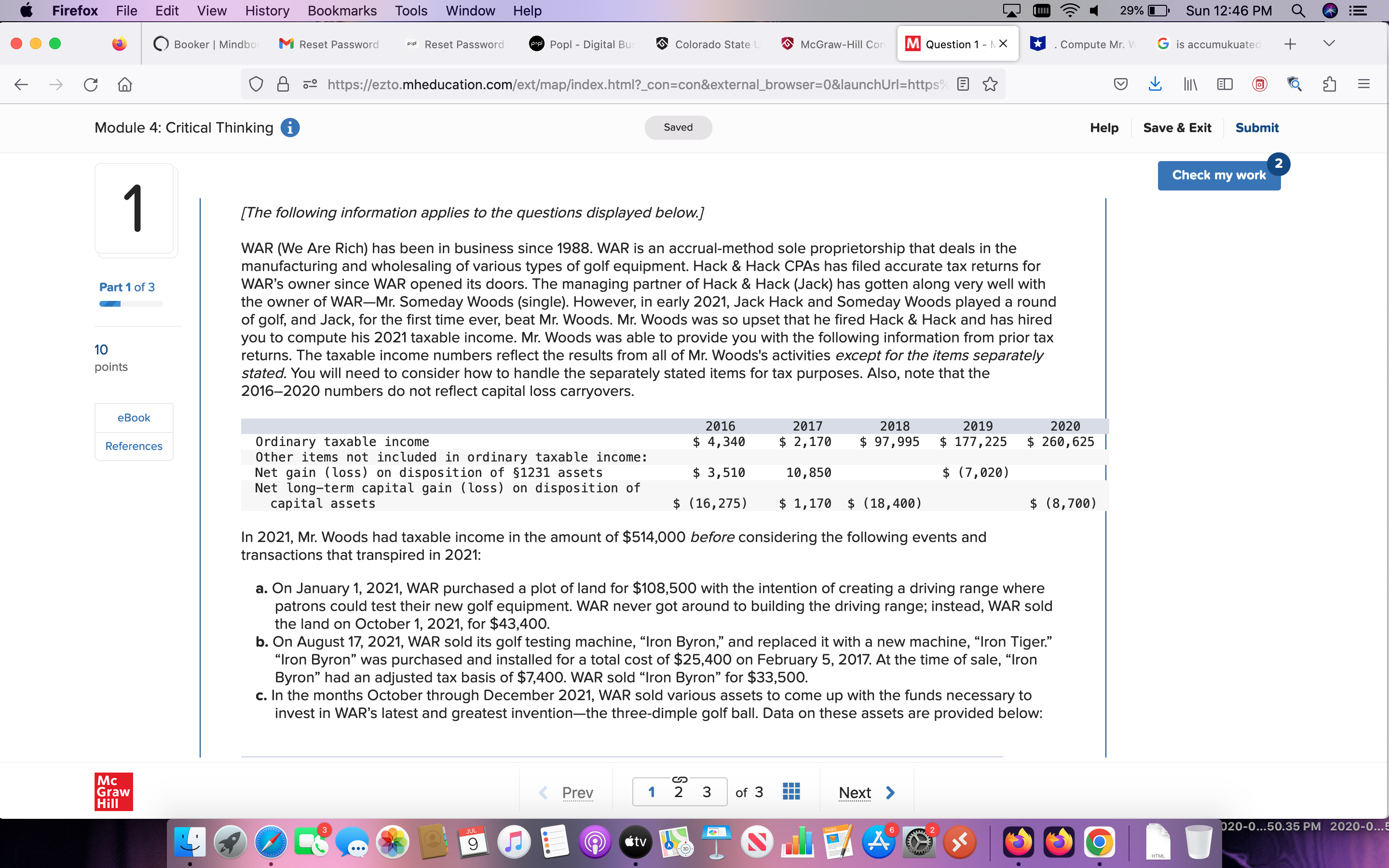 6 Firefox File Edit View History Bookmarks Tools Window Help L21