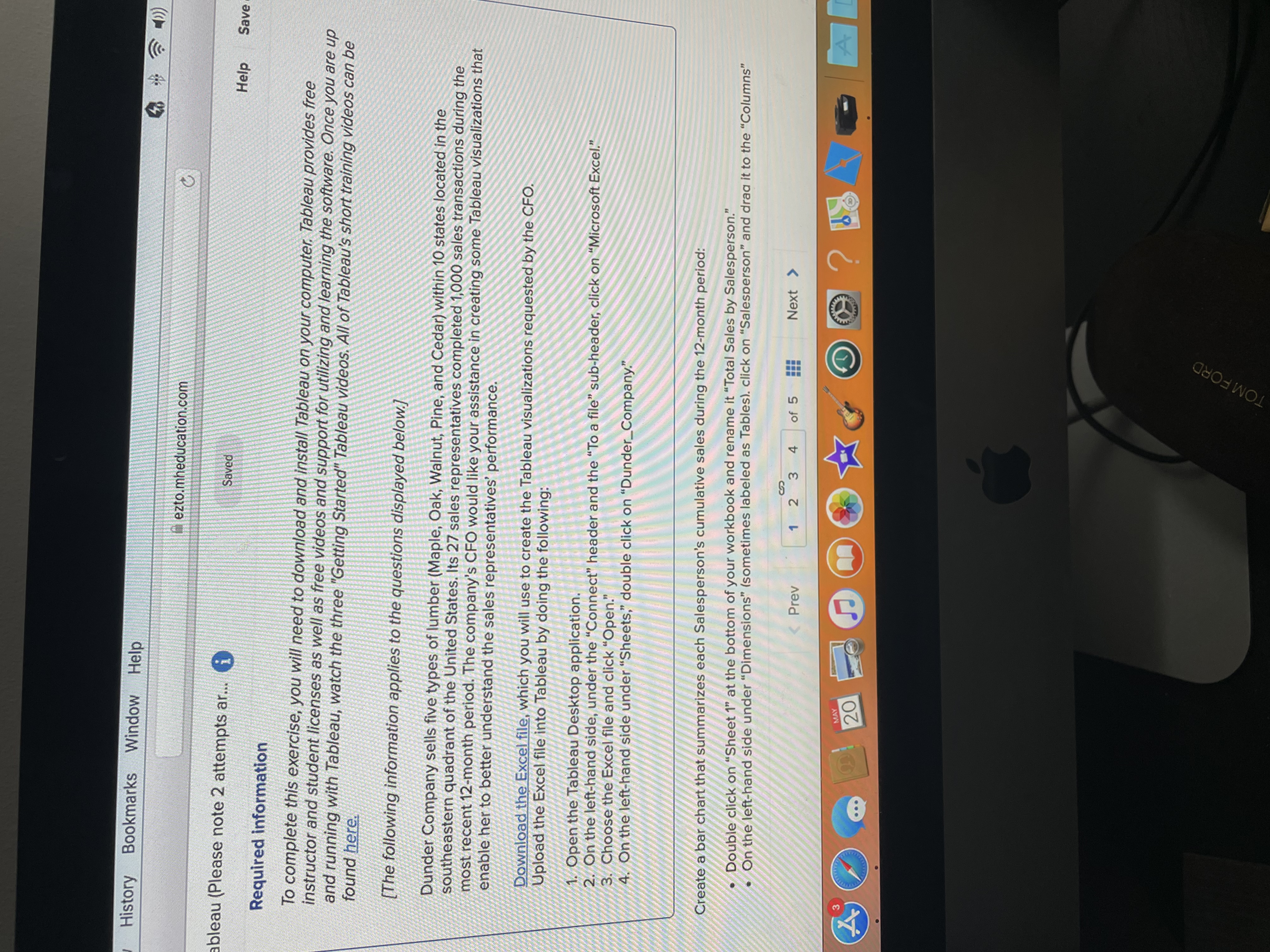 has the highest total sales during the 12-month period? What was the