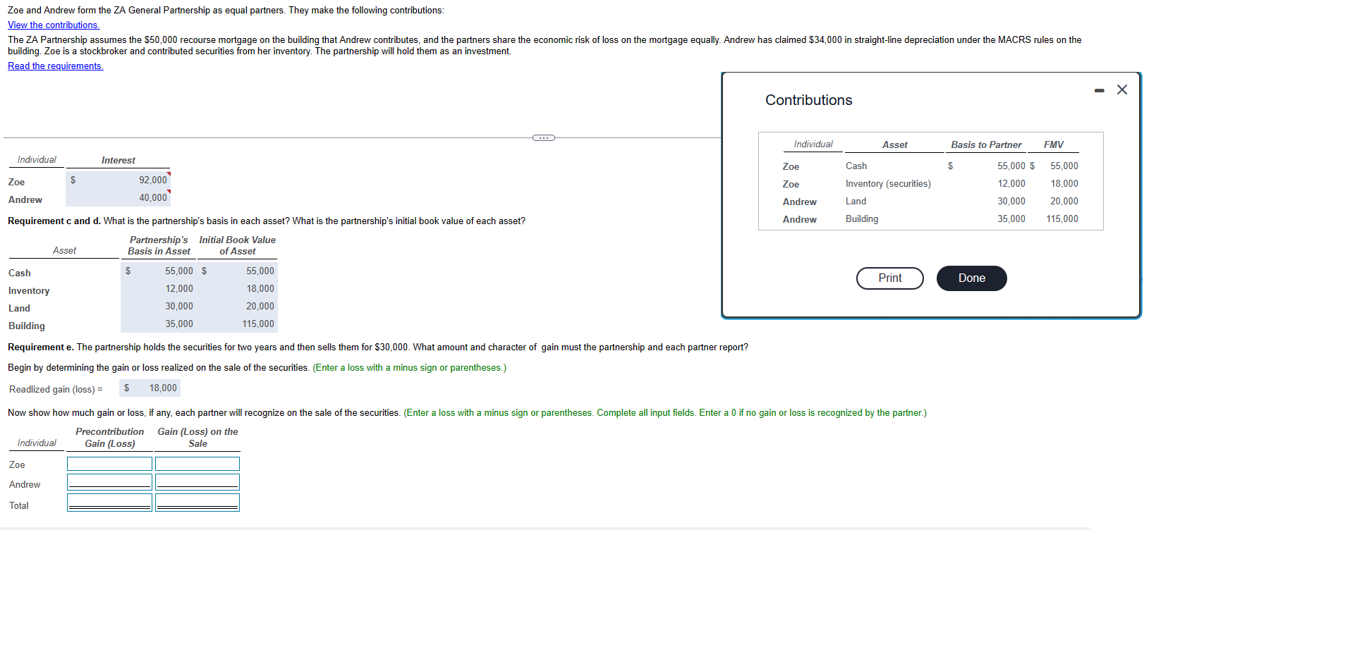 I need typed answer with explanation. Don't use AI BOT. Zoe and