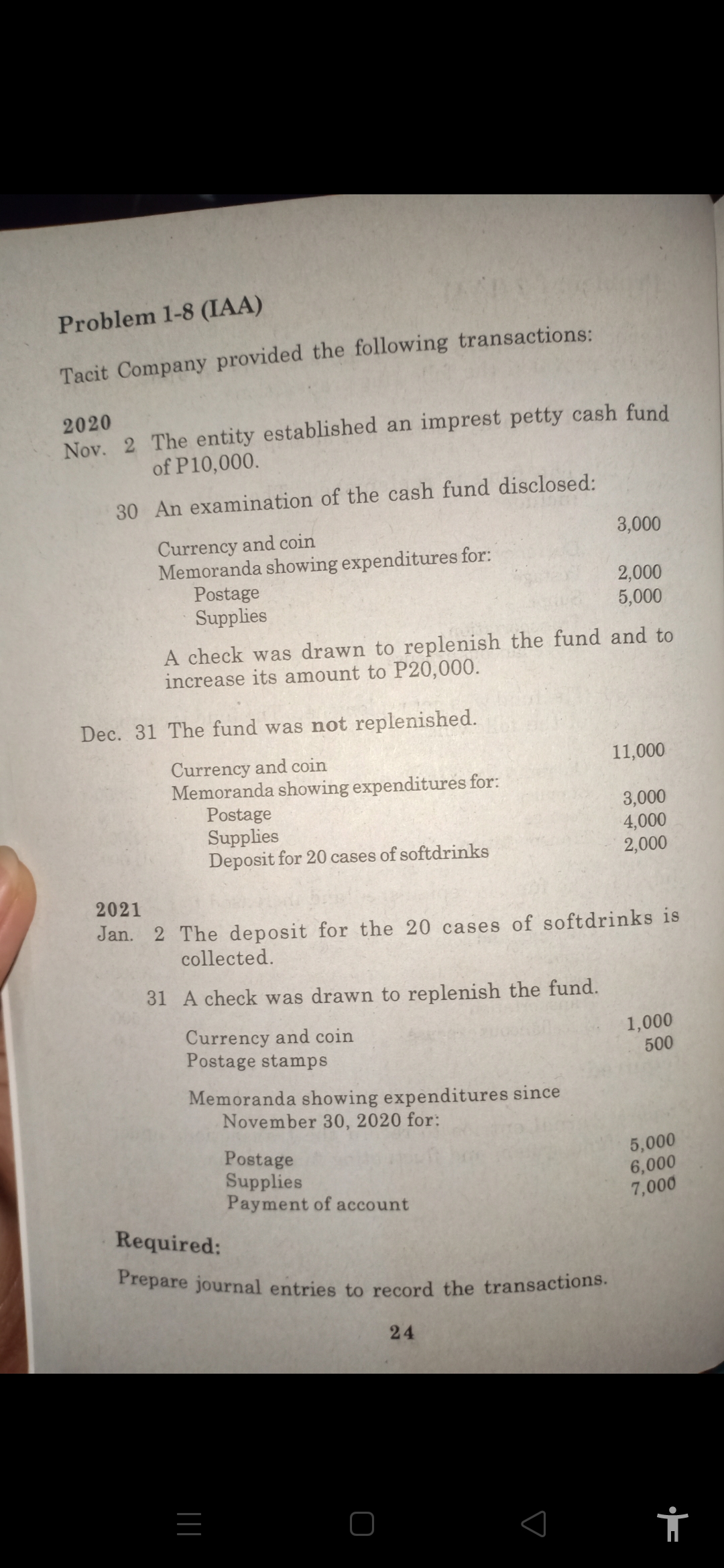deposit - 30 days 1,000,000 Money market placement due on June 30,