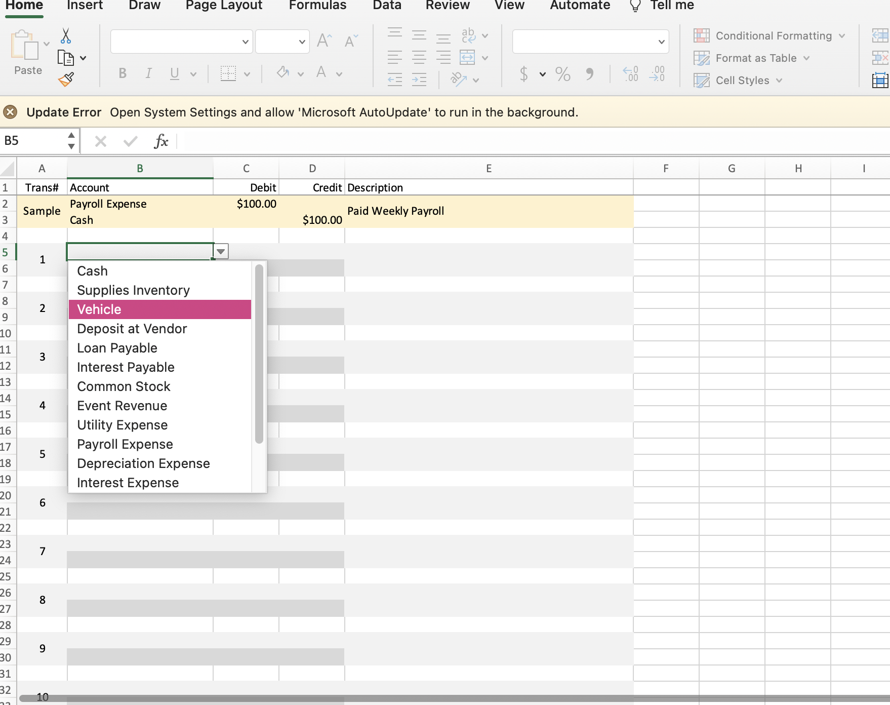 which account is to be debited and which account is to be