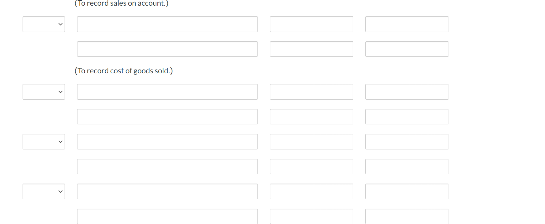 $13,500 of merchandise for resale from Octagon Wholesalers, terms 2/10, n/30, FOB