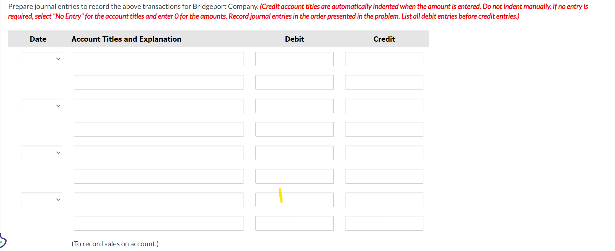 paid Octagon the amount owing for the merchandise purchased on March 1'