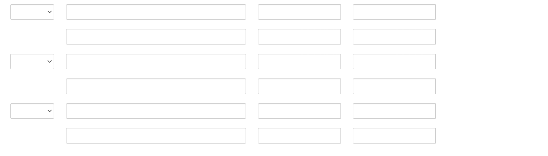 Entry" for the account titles and enter 0 for the amounts. Record