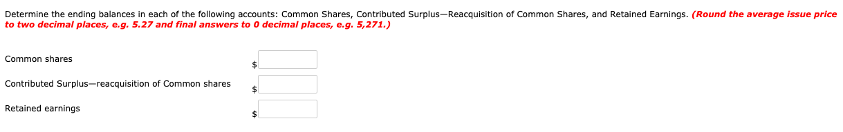 information related to its shareholders' equity on January 1: Common shares, 1,500,000