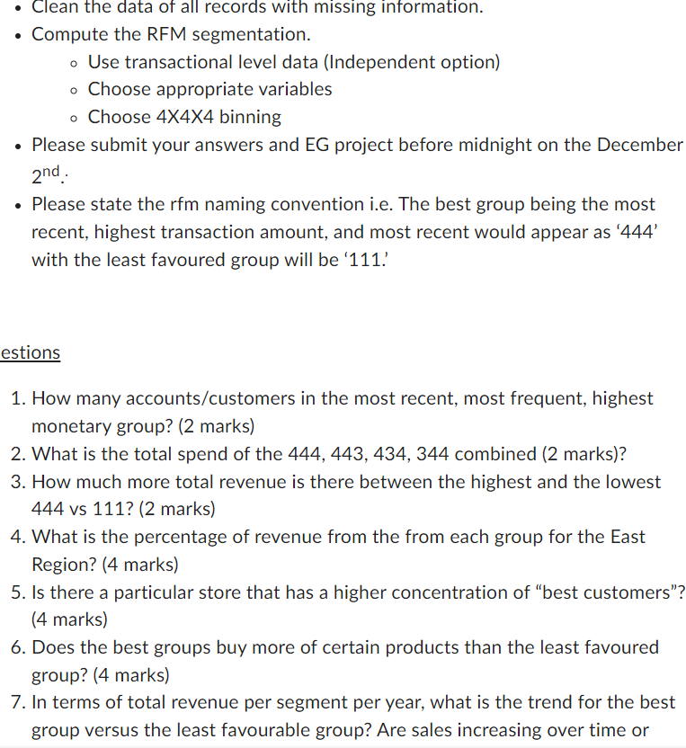  Provide step by step solutions using sas enterprise command steps and
