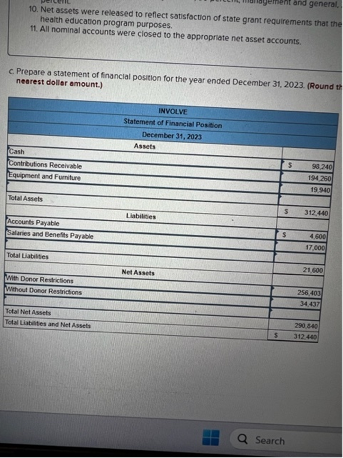 cash flows. Prepare a statement of cash flows for the year ended