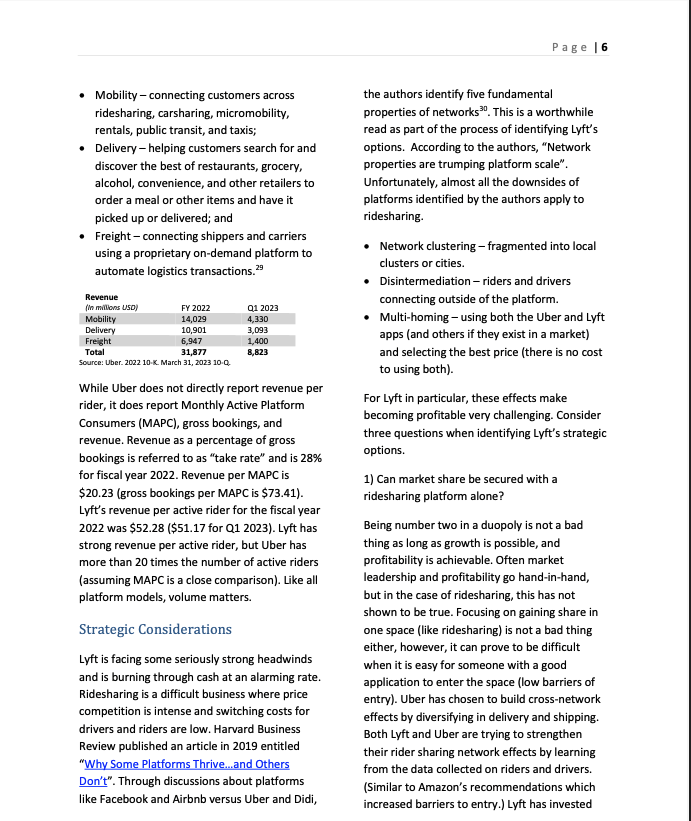 down year 2022, neither company was profitable from their day-to-day roles in