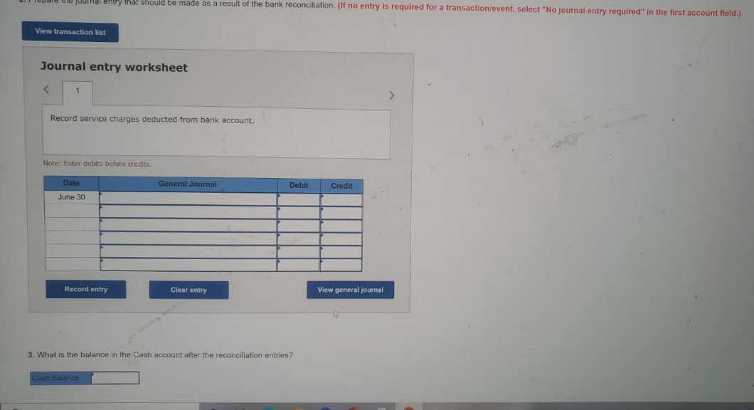 I need help y that should be made as a result of