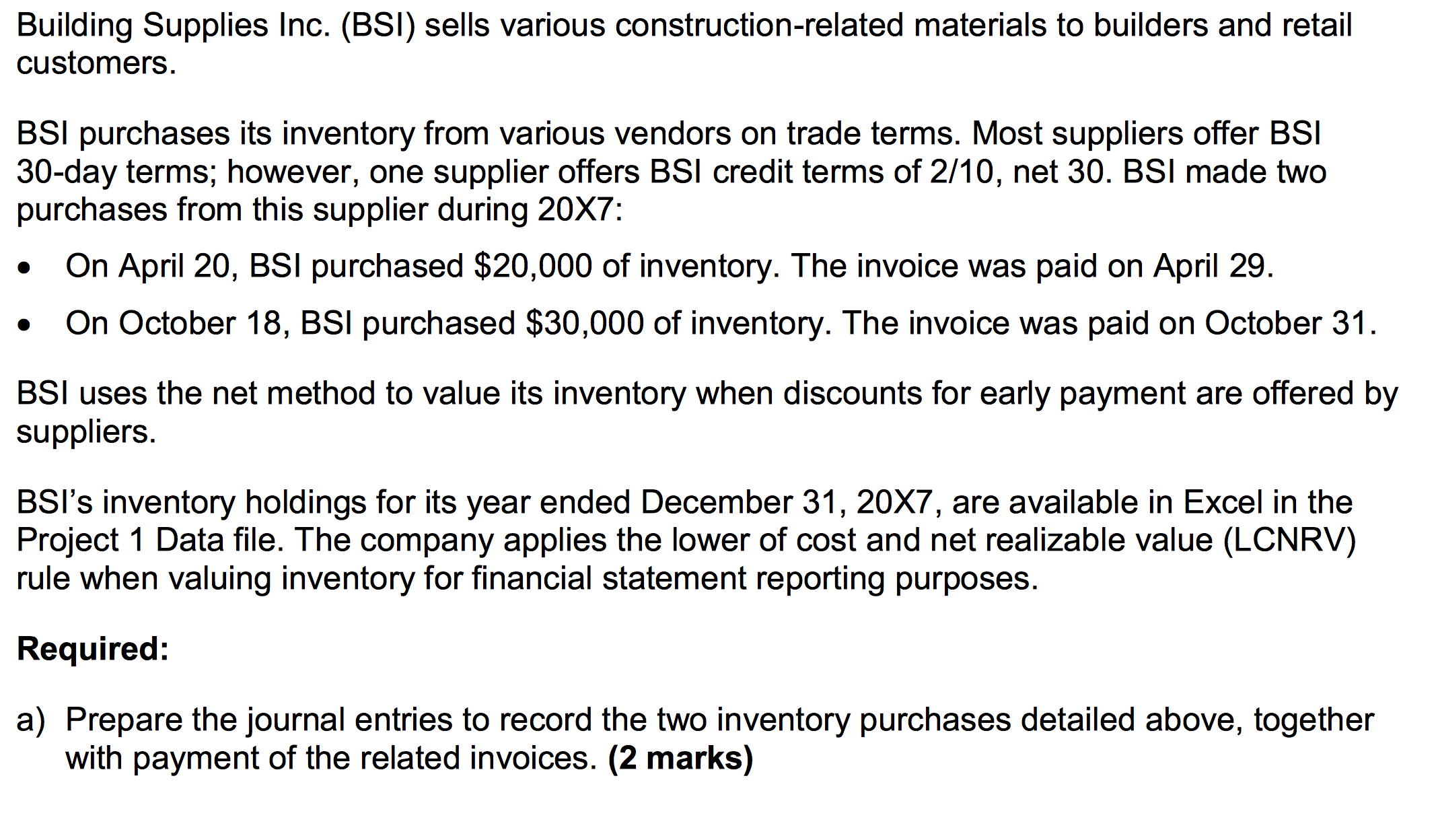 a+b Inventory item Nails Bolts Wood screws Nuts Lag screws Hurricane ties