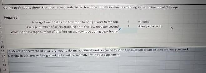  During peak hours, three skiers per second grab the ski tow