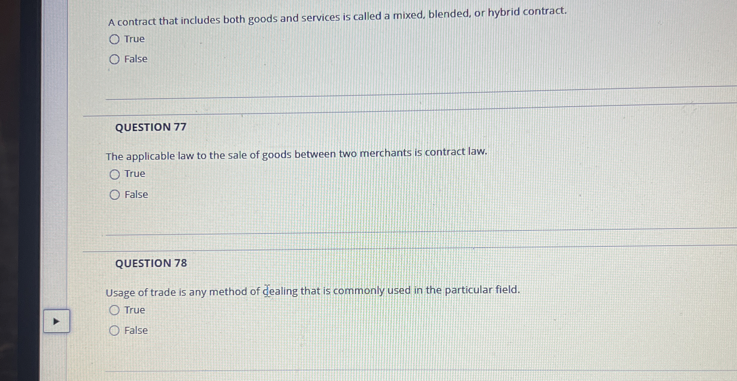  A contract that includes both goods and services is called a