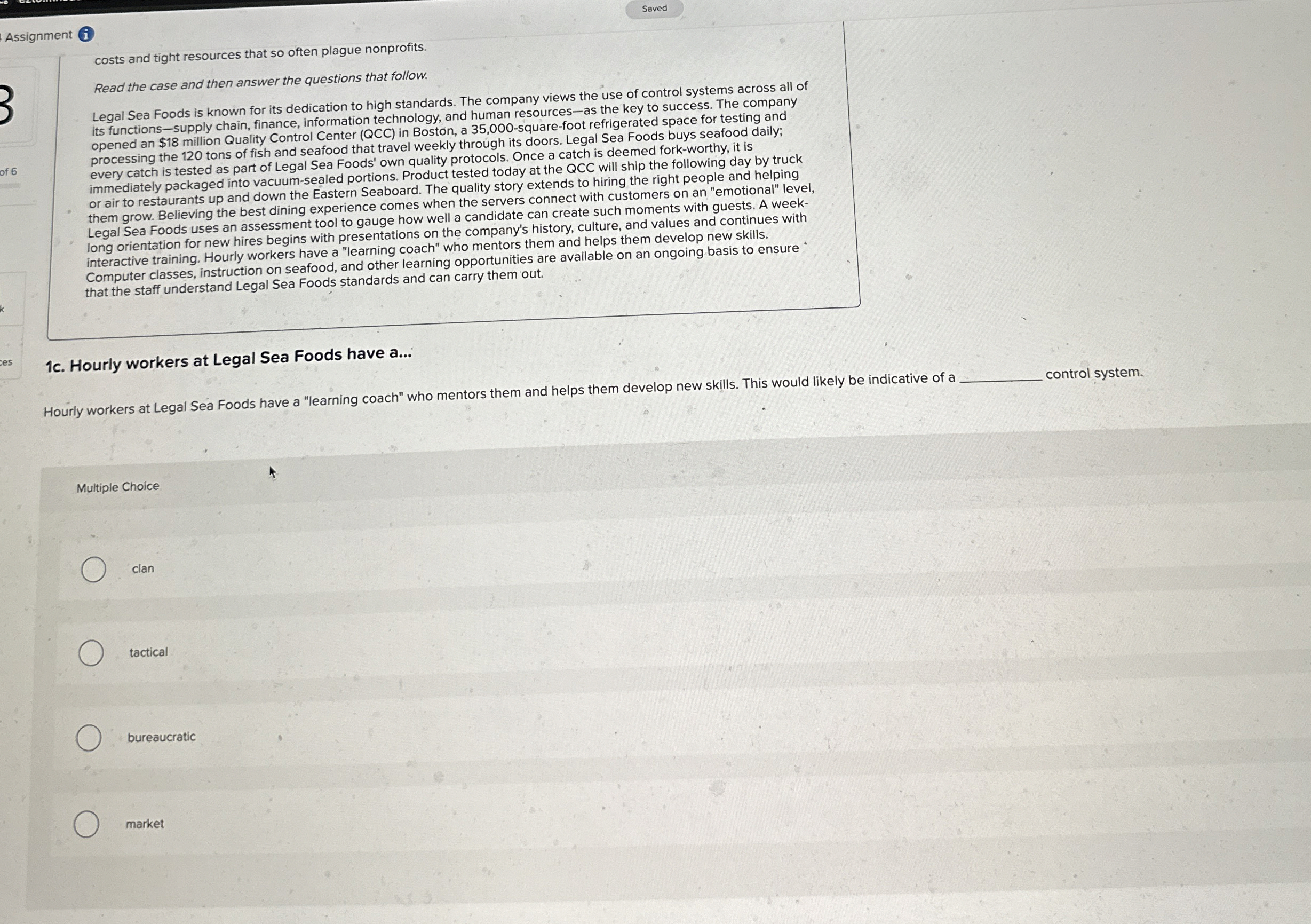  ts: MAN 3025-10 Question 18- Ch 15 Assessn The CEO of