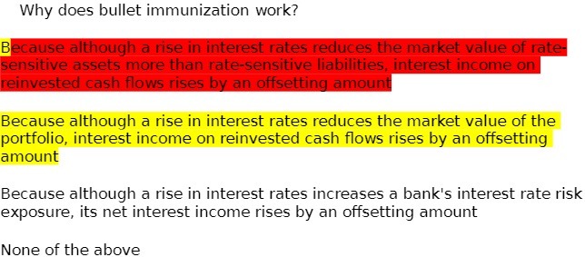  ".i'lr'hyr does bullet immunization work? Because although a rise in interest