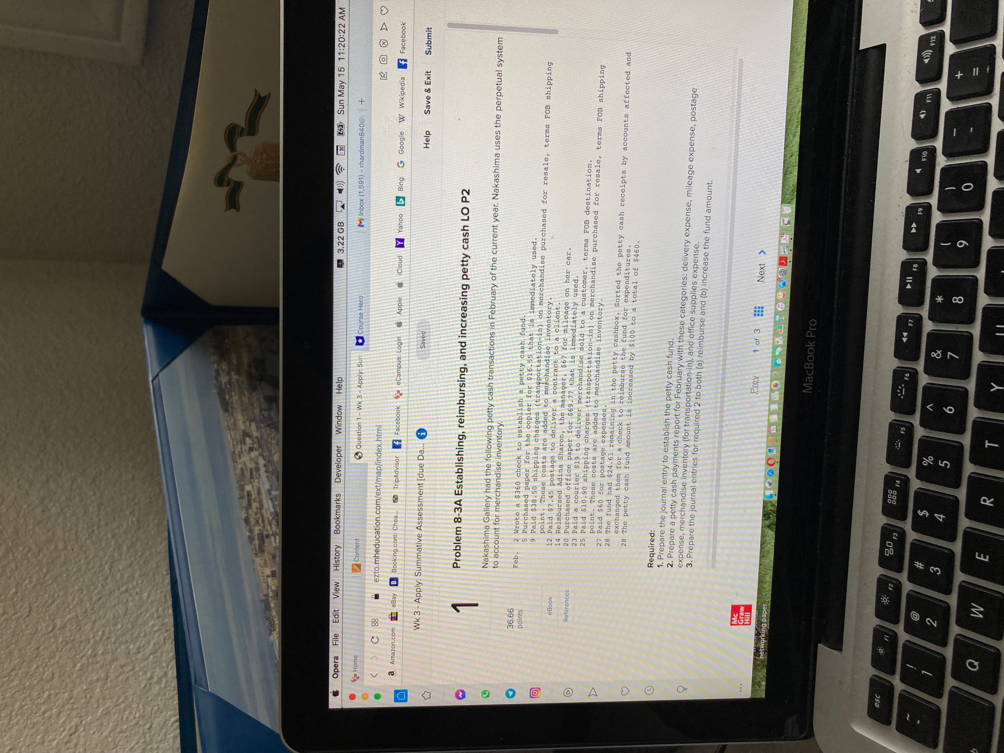 Need help solving this problem. Thank you in advance for your help.