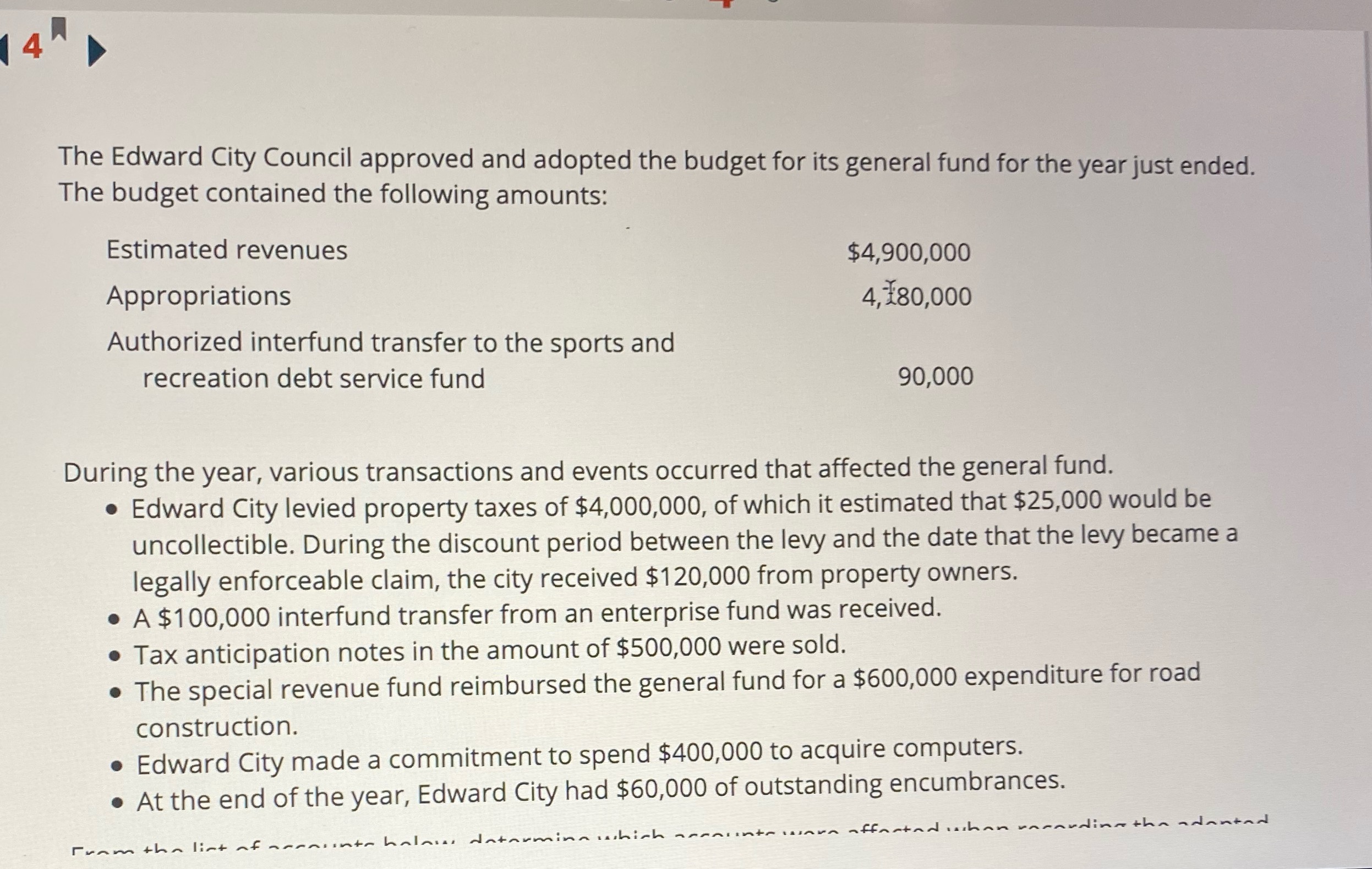This question requires only one entry The Edward City Council approved and