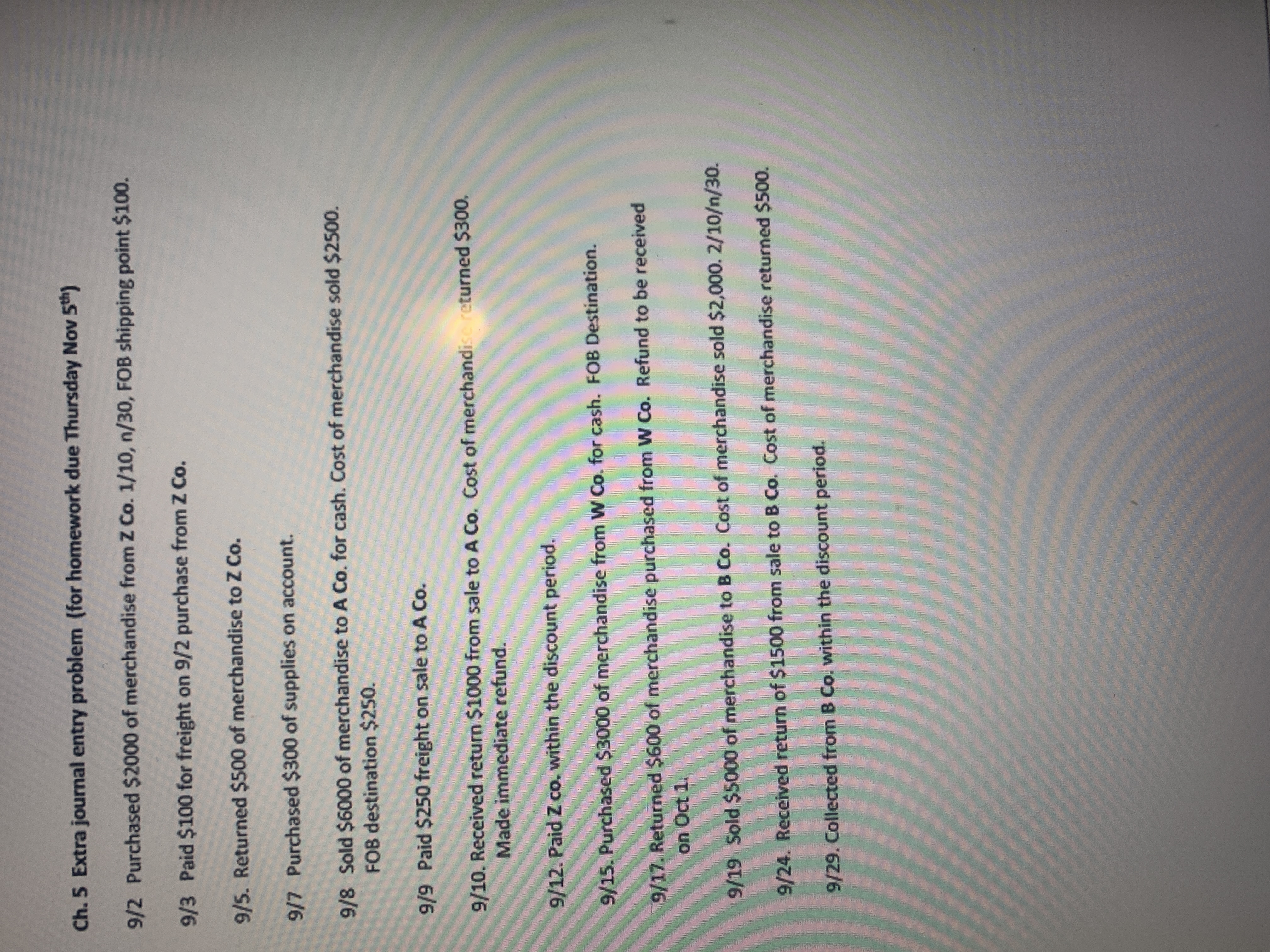 Hey I would like help with this problem. A general journal entry