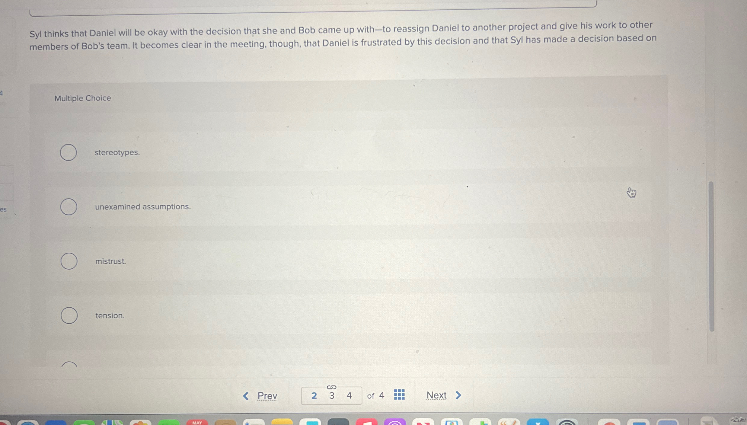  Syl thinks that Daniel will be okay with the decision that