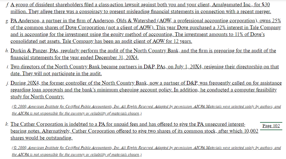 rules of conduct; interpretations thereof; and related rulings on independence. integrity, and