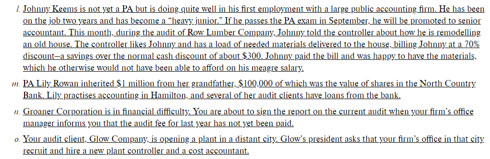 objectivity will help you respond to the following cases. mutt-ed: For each