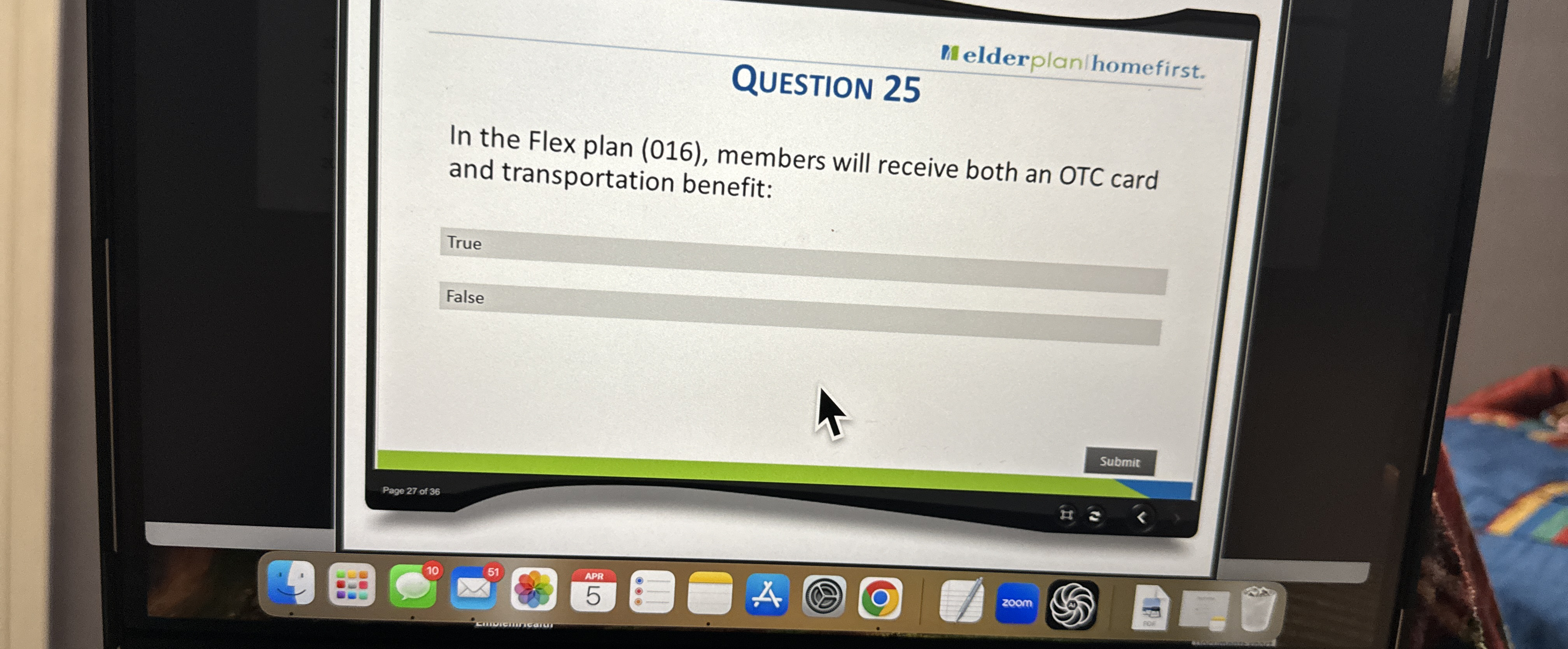  Melderplan/homefirst. Question 25 In the Flex plan (016), members will receive