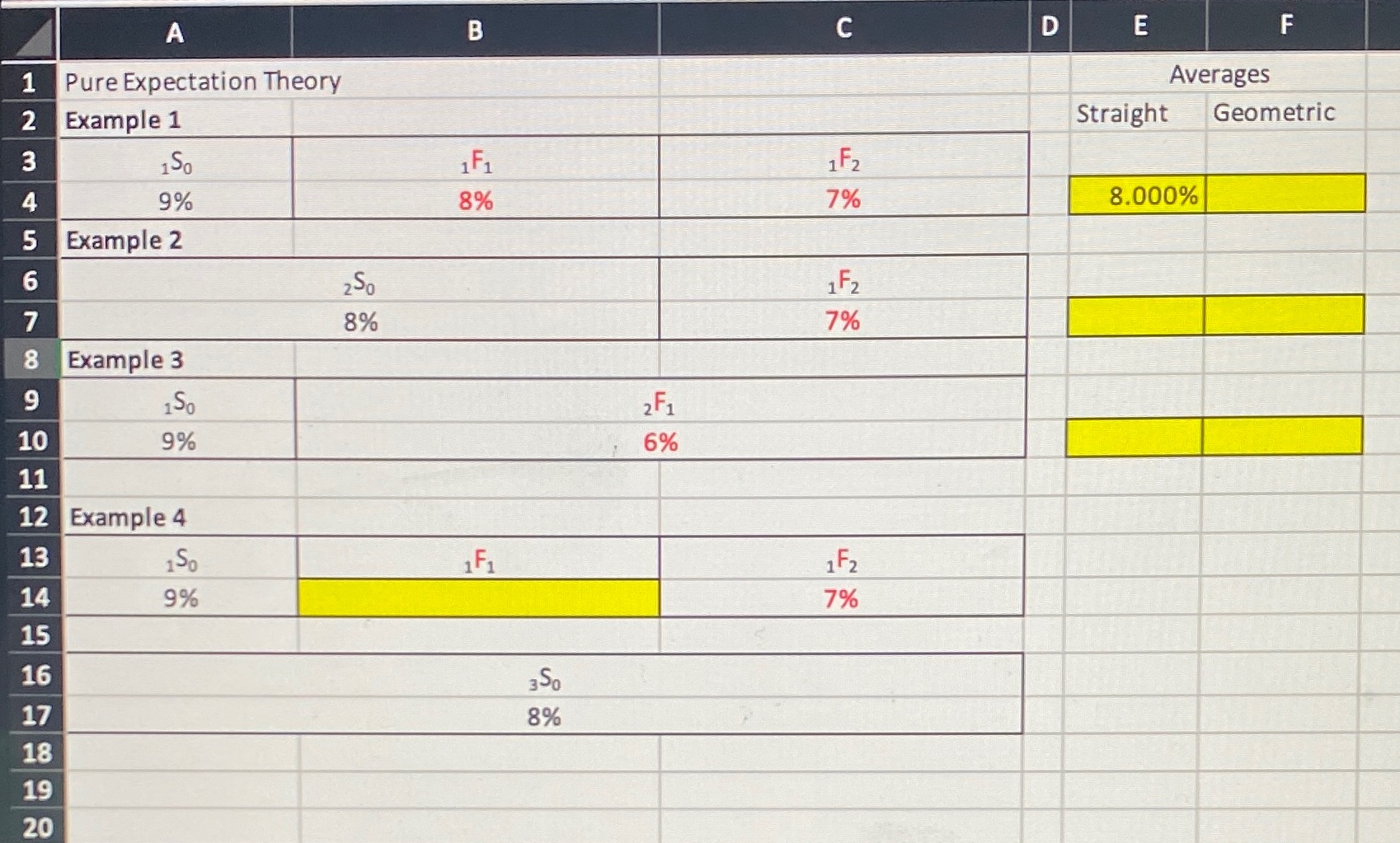 Please solve for yellow boxes and enter missing information. Please add the