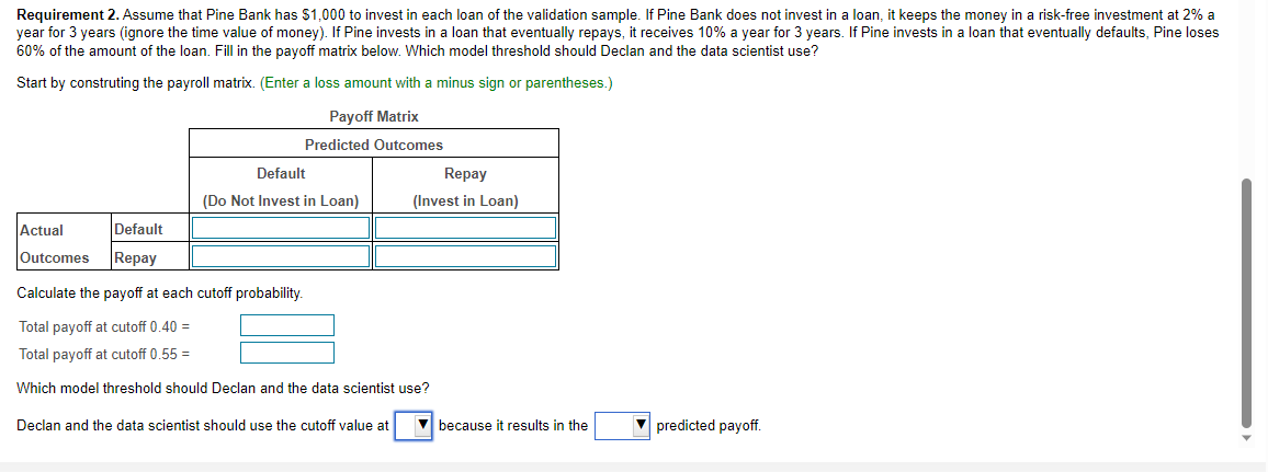 Pine Bank, where the data science department is leading an initiative to
