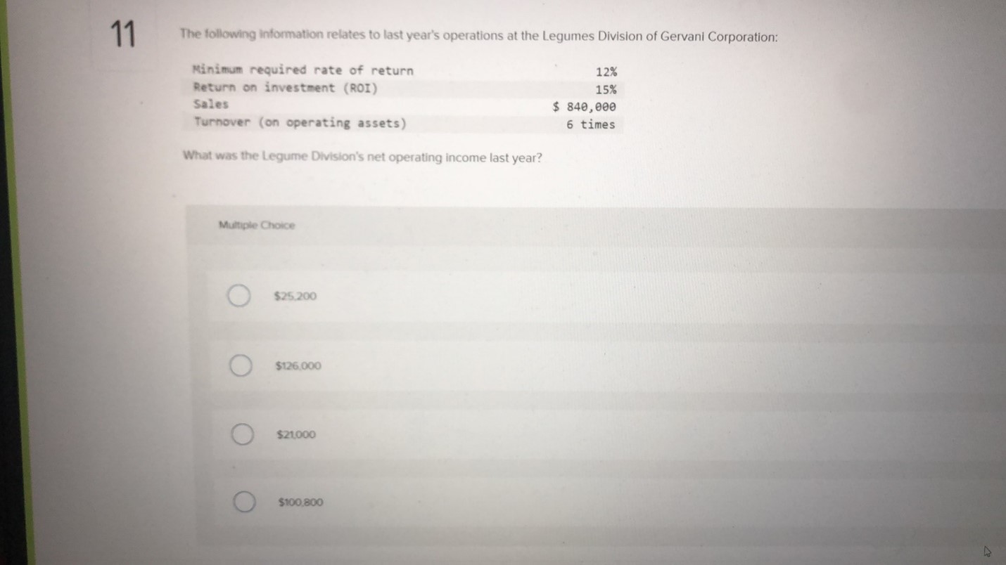 Division's margin in Year 2 was 100% of the margin in Year