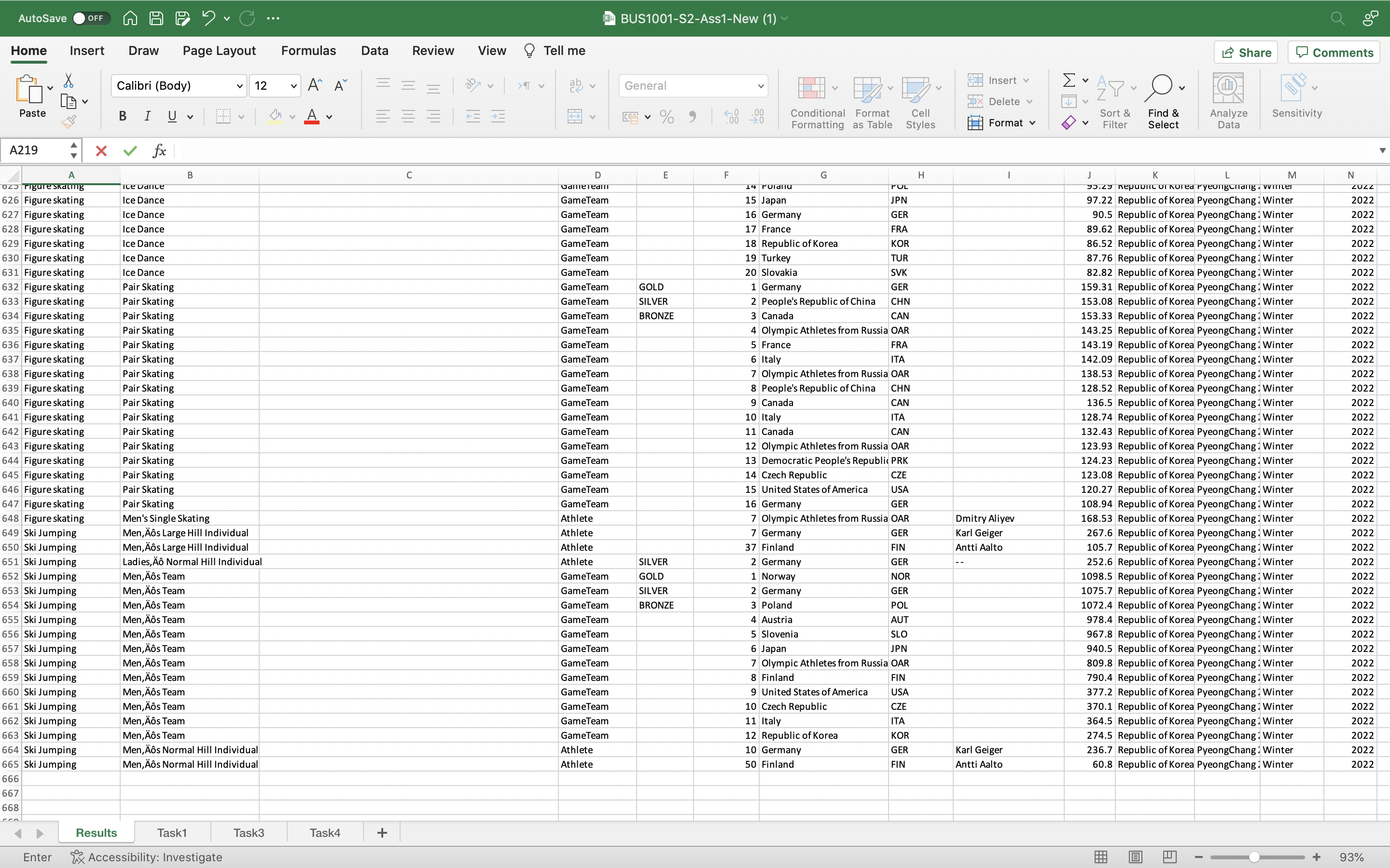 v Filter Select Data K62 X V fx Japan D M N