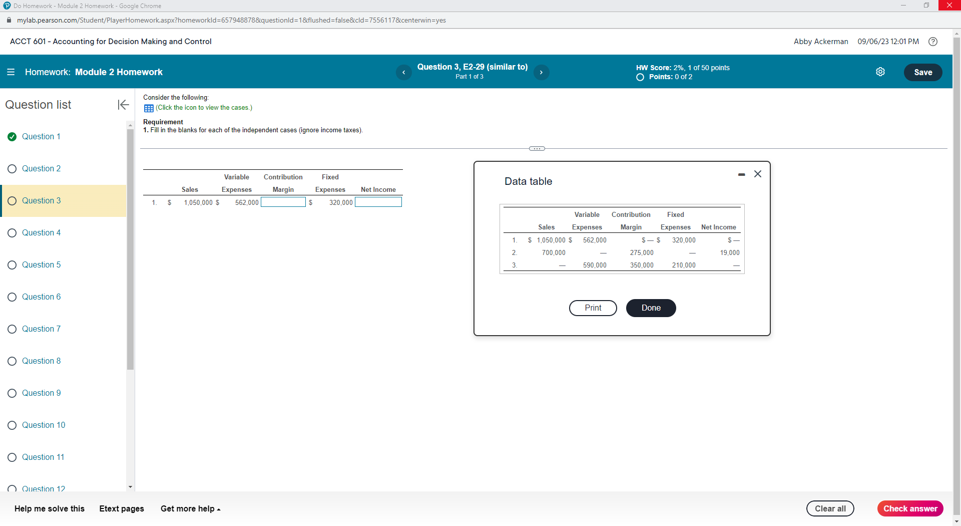  Do Homework - Module 2 Homework - Google Chrome X mylab.pearson.com/Student/PlayerHomework.aspx?homeworkld=657948878&questionld=1&flushed=false&cld=7556117&centerwin=yes