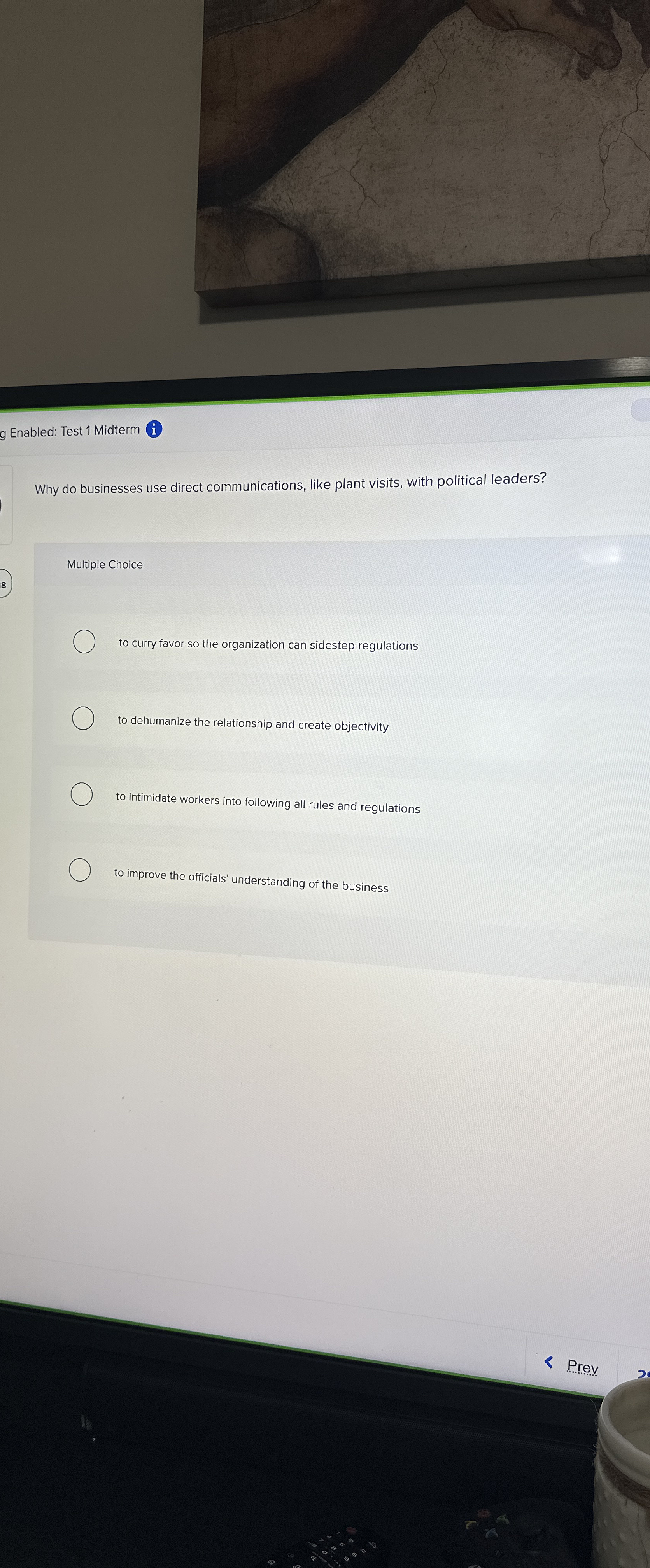  g Enabled: Test 1 Midterm ( Why do businesses use direct