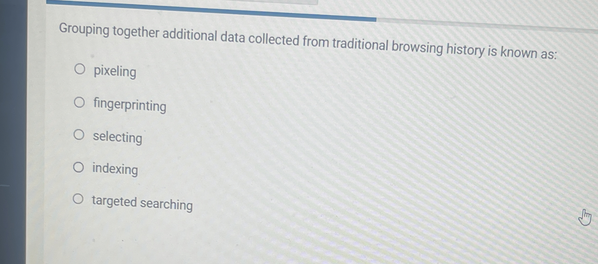  Grouping together additional data collected from traditional browsing history is known