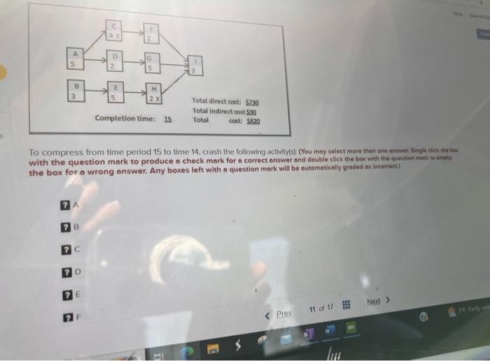 and information that follow, compute the total direct cost for each project