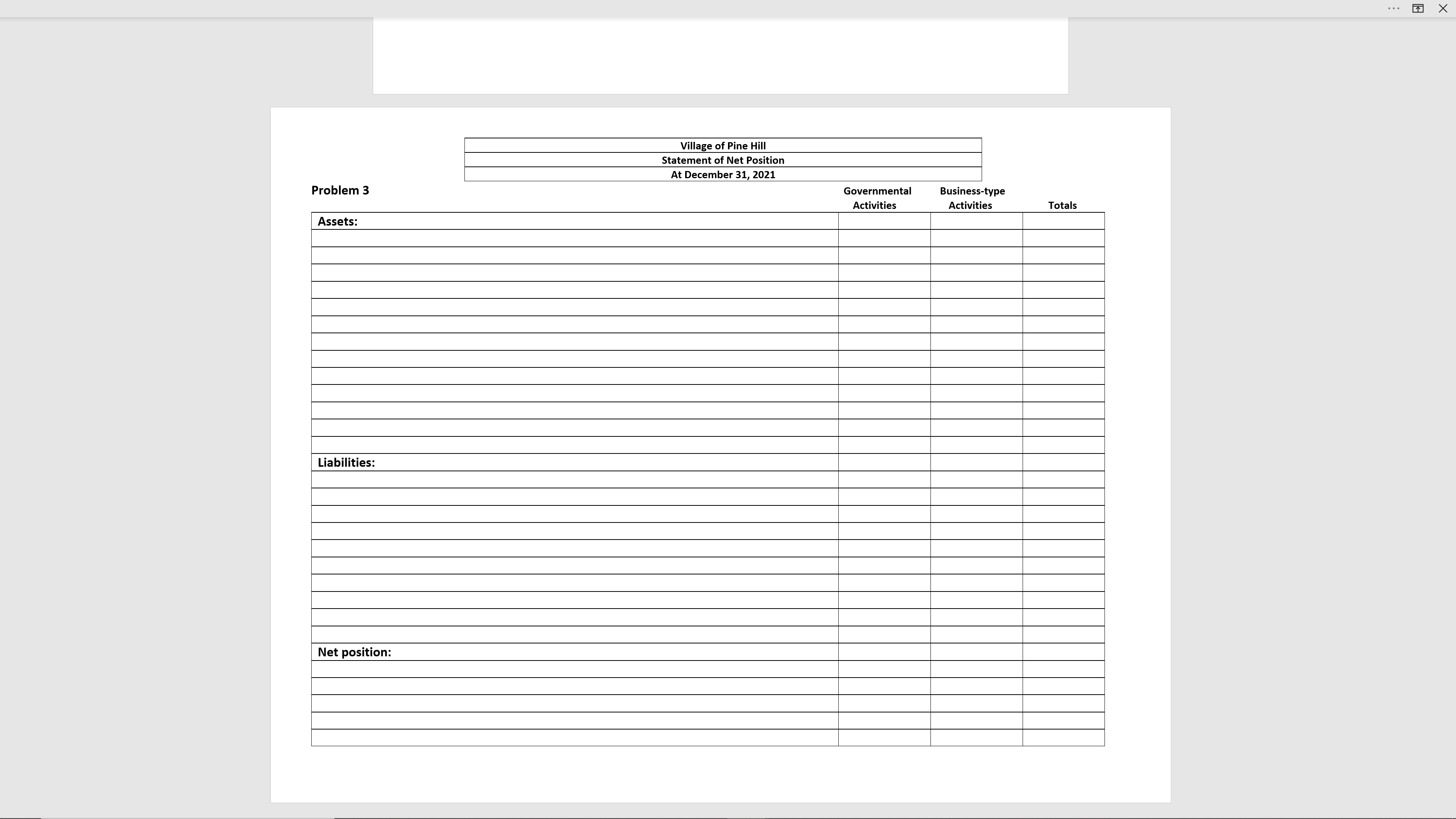service funds Adjustments Governmental activities Debits Credits Cash $187,000 $ 67,000 $254,000