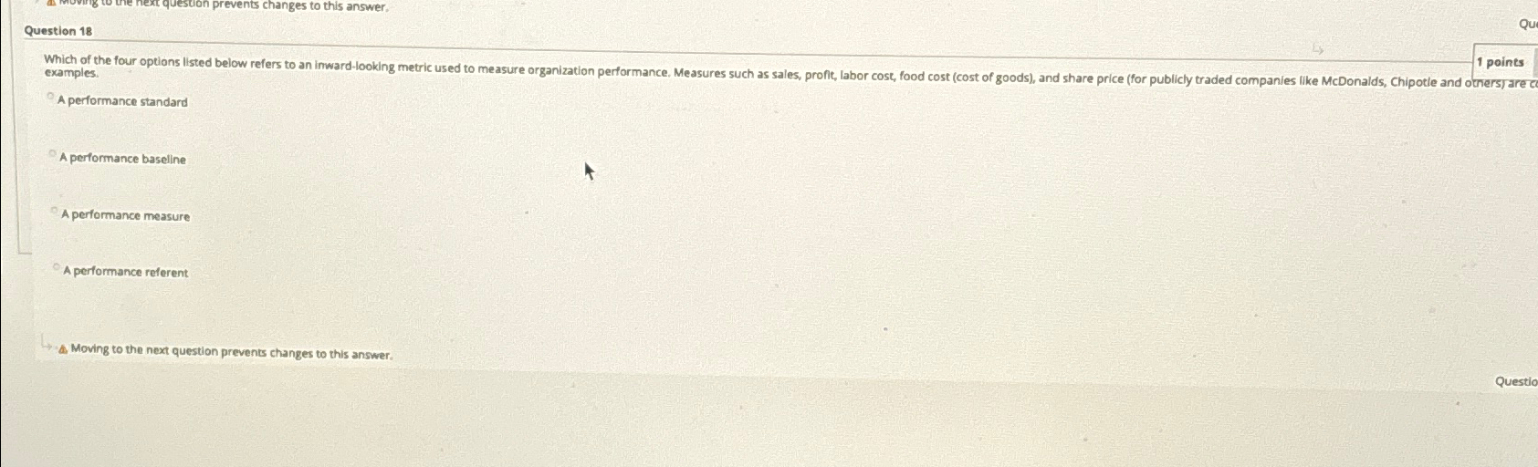  in prevents changes to this answer. Question 18 Qu examples. A