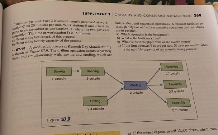 per day because of the time needed to change equipment between styles