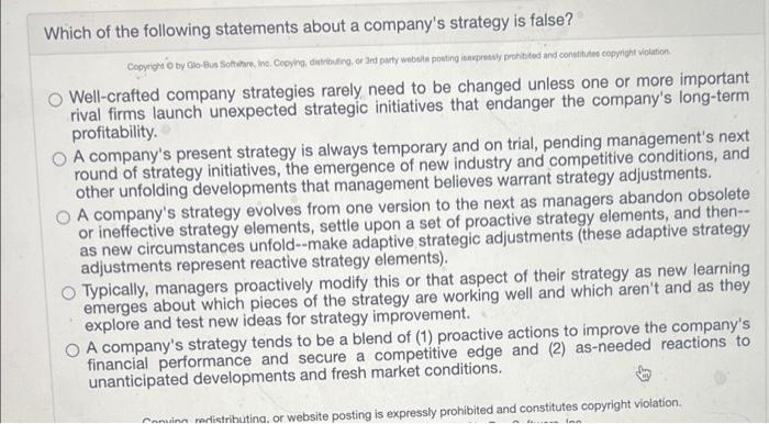 Please answer all 4 and I will thumbs up!!! Which of the