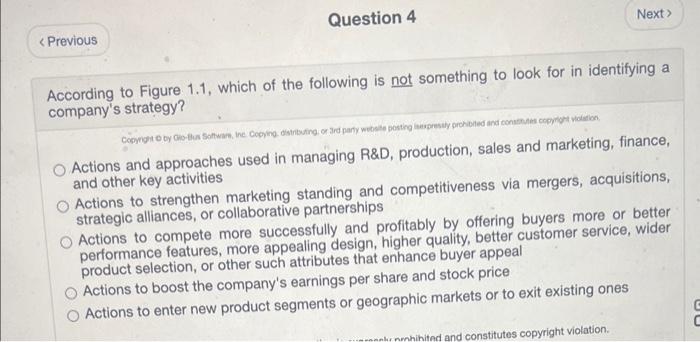 unexpected strategic initiatives that endanger the company's long-term profitability. A company's present