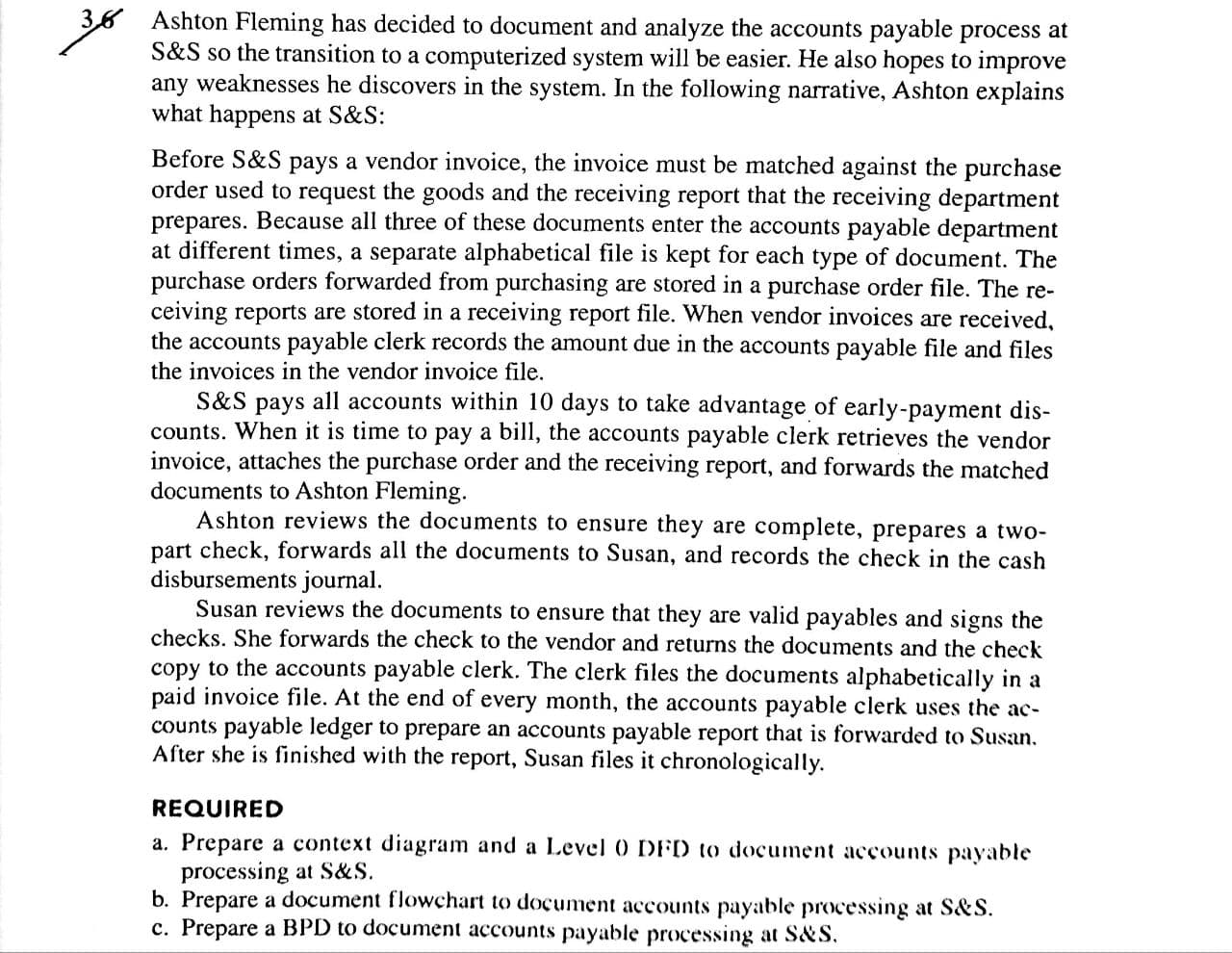 hi. i only need an answer for 3.6(C) only. thank you 36