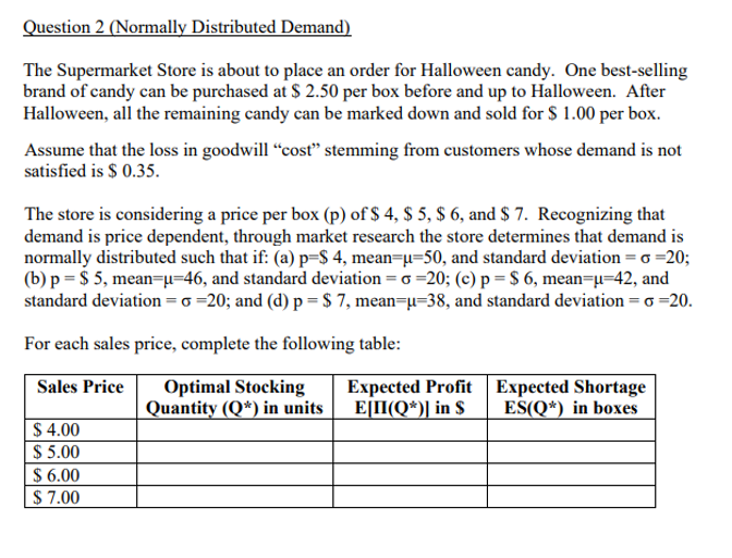 SOLVE USING EXCEL AND SHOW ALL EXCEL FORMULAS SOLVE USING EXCEL AND