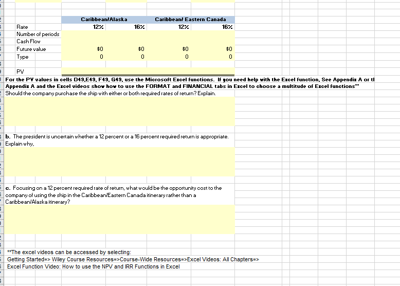 page 9-30 National Cruise Line, Inc. is considering the acquisition of a