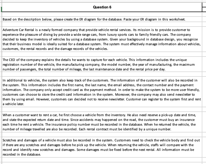 please specify the relationship Question 6 Based on the description below, please
