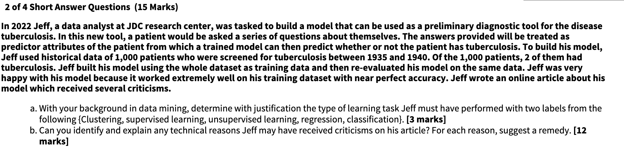 n 2022 Jeff, a data analyst at JDC research center, was