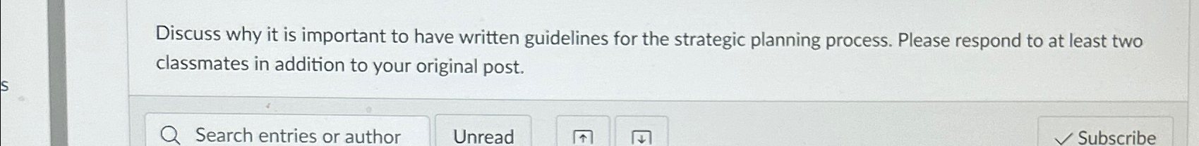 Discuss why it is important to have written guidelines for the