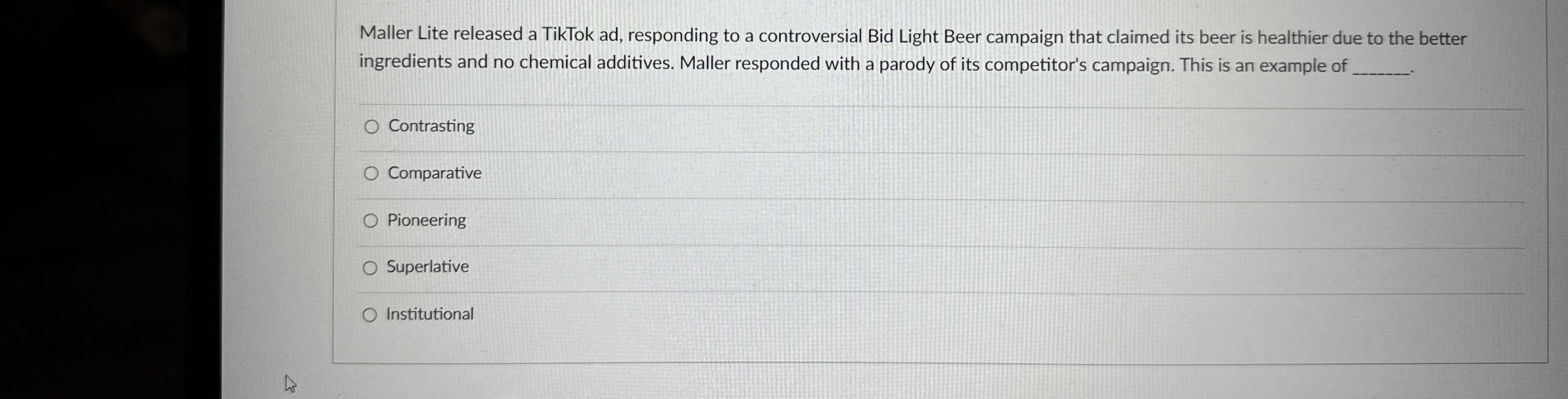  Maller Lite released a TikTok ad, responding to a controversial Bid