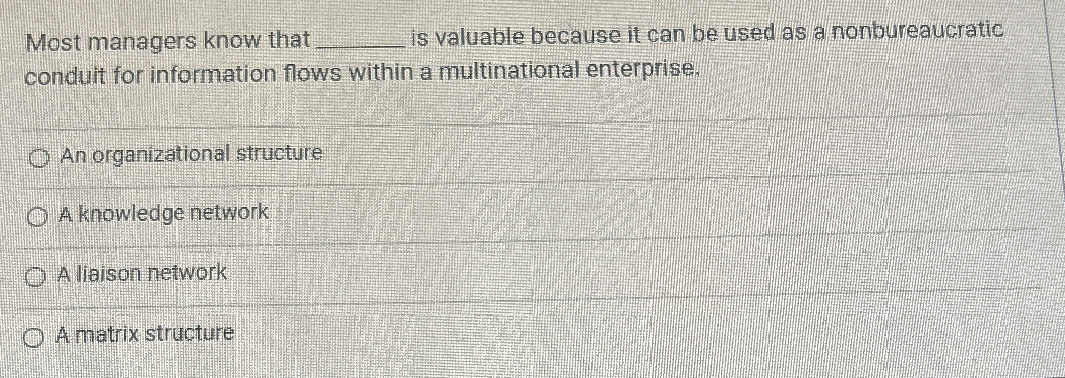  Most managers know that q, is valuable because it can be